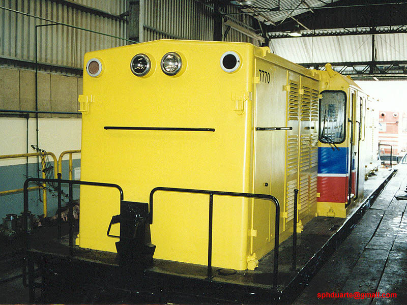 Locomotives in Mayrink 92