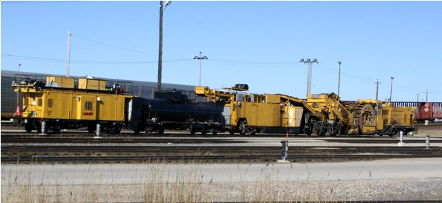Loram Ballast Cleaner