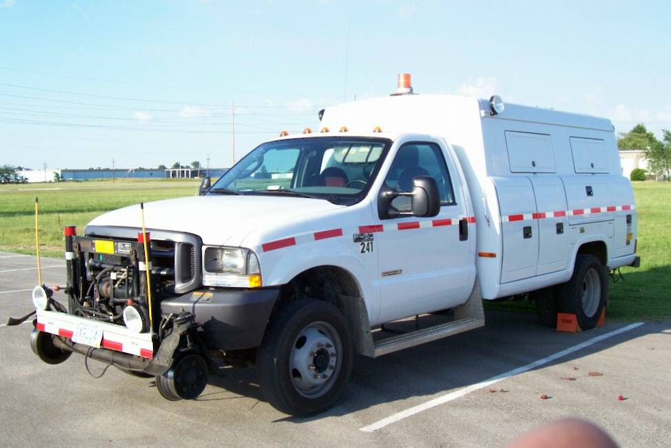 Loram Fire Truck