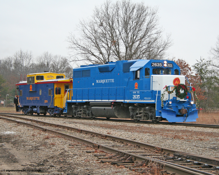 Marquette Rail Santa Special