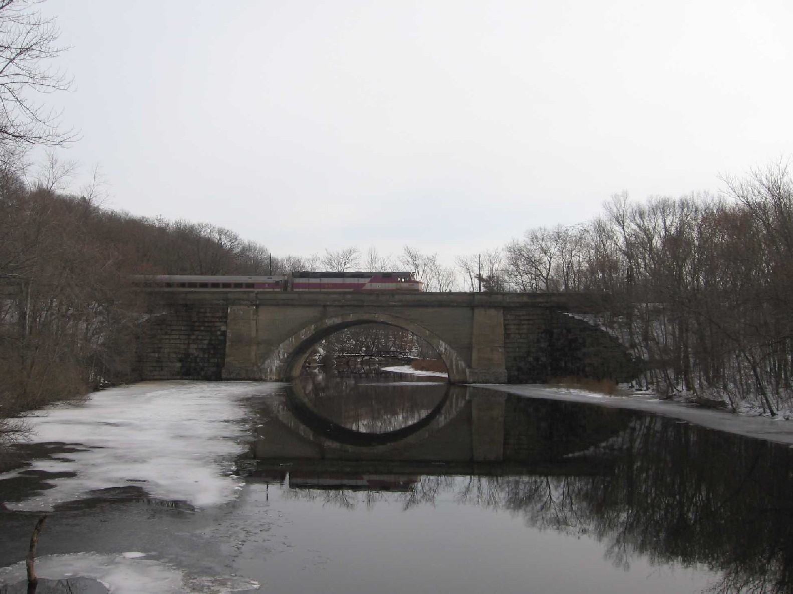 MBTA crosses the Charles