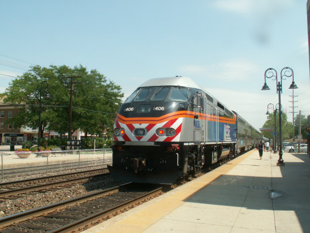 Metra 406 Ideling