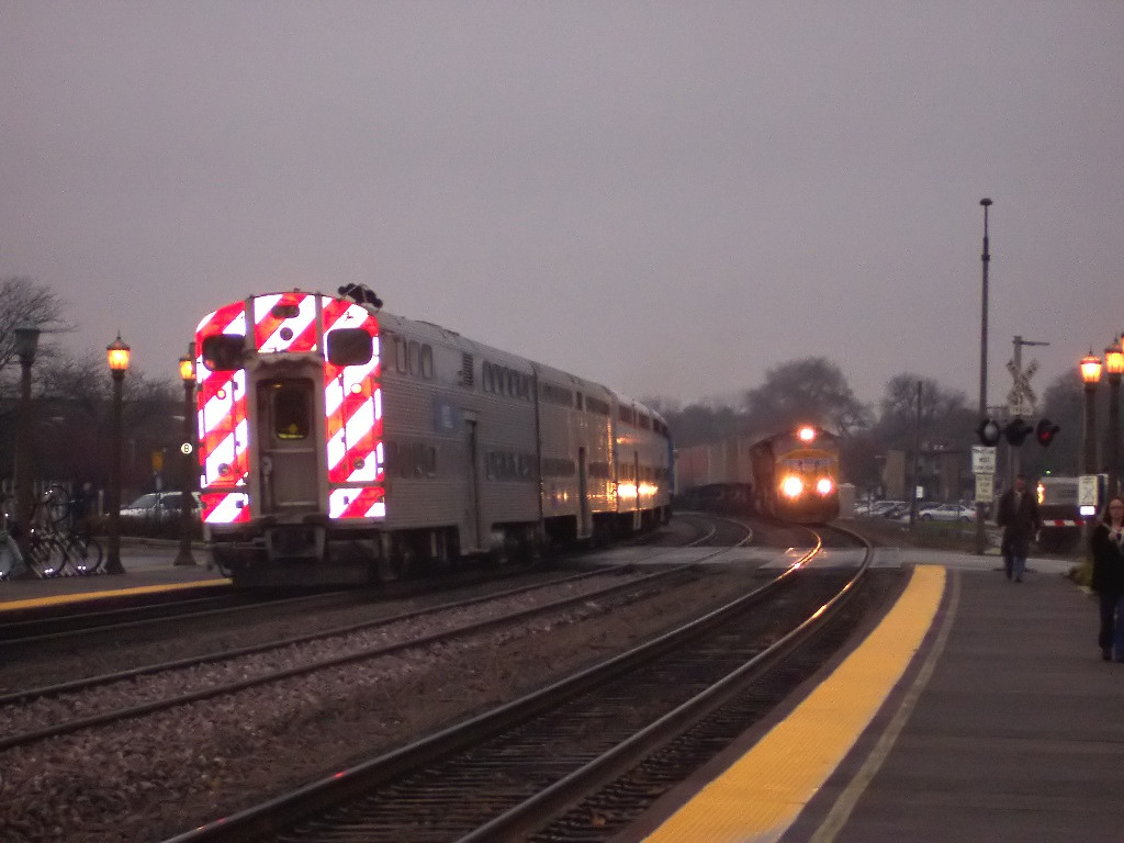 Metra at Elmhurst