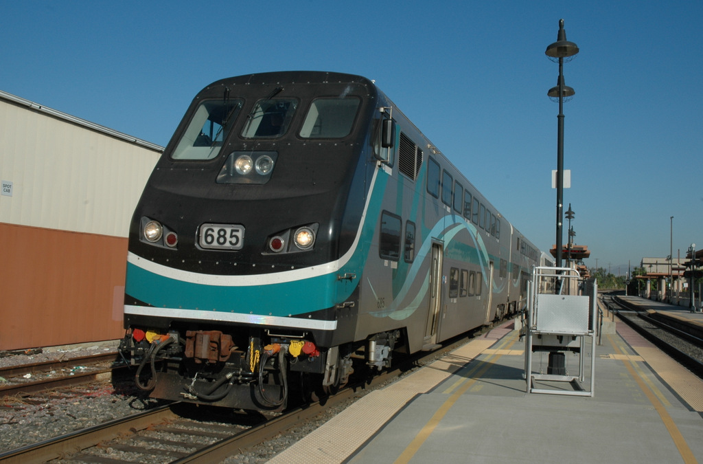 Metrolink in Glendale