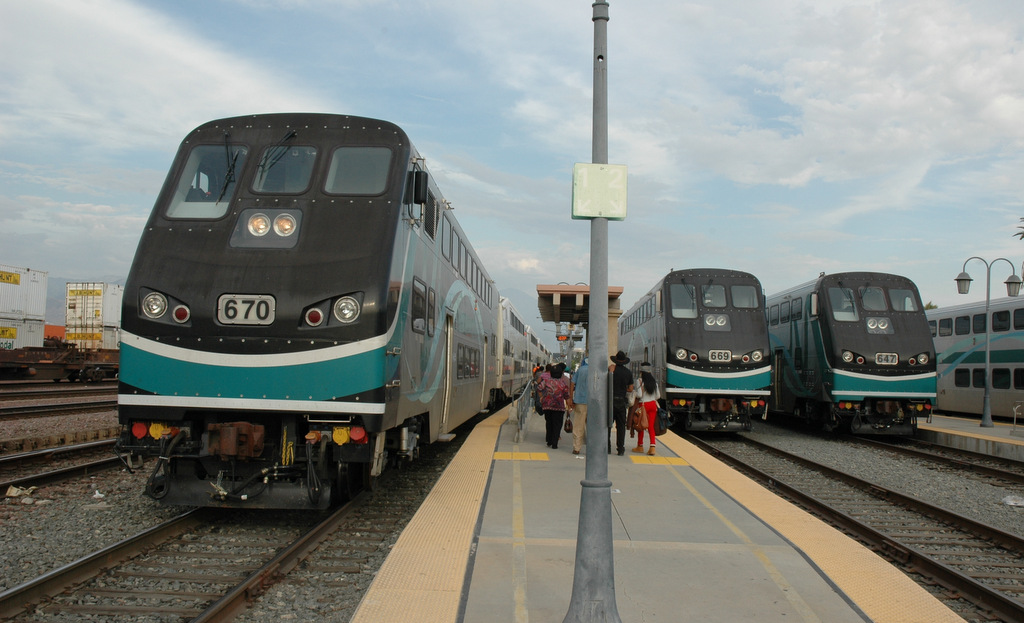 Metrolink in San Bernardino