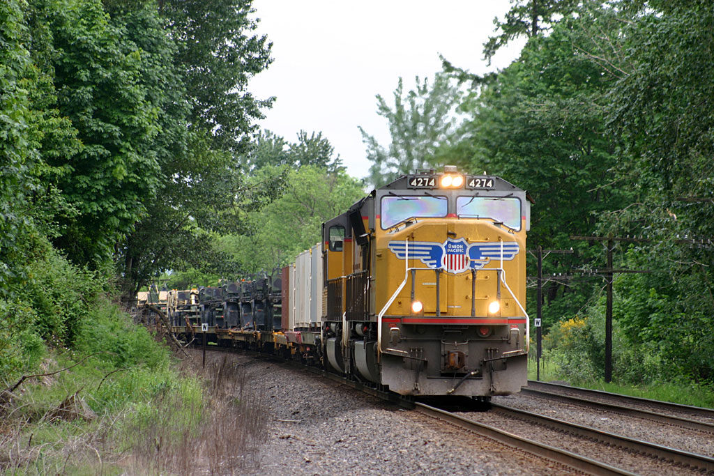 Military UP on the BNSF