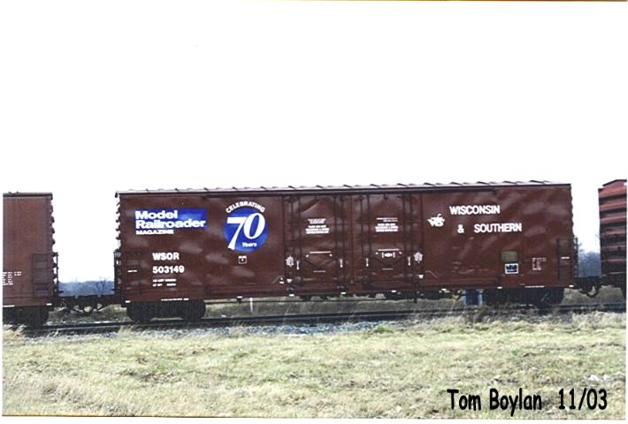 Model Railroader Boxcar
