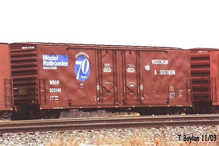 Model Railroader Boxcar