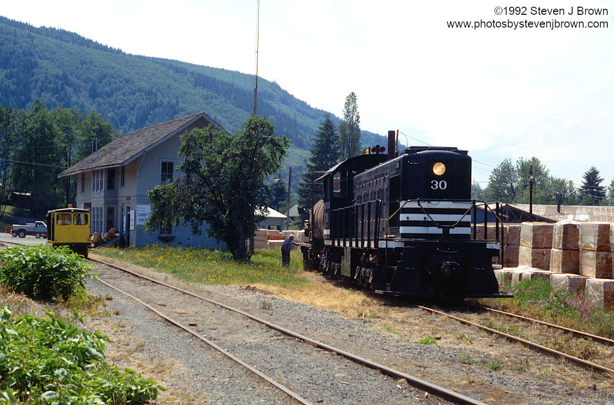 MRSR Alco S1 30 at Morton, WA