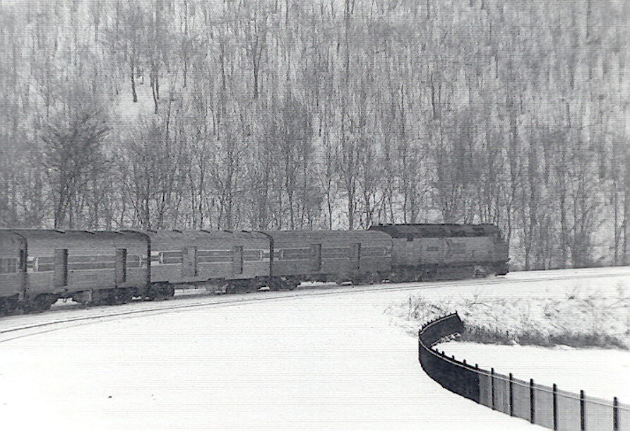 National Limited at Horseshoe Curve