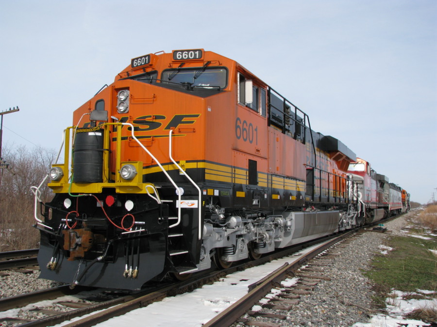 New BNSF ES44C4 A1A Locomotives.