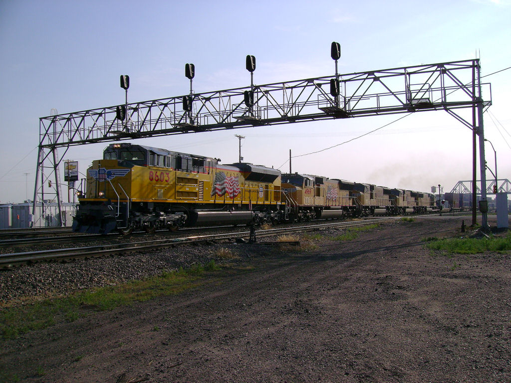 New SD70ACe Highballs Out Of Cheyenne