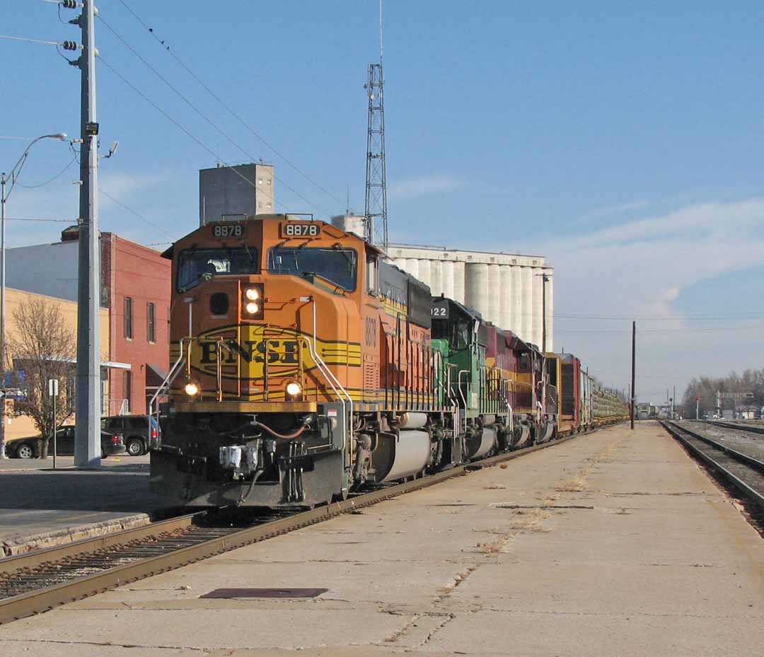 Newton KS,BNSF,Jefferson Mo,and temple texas