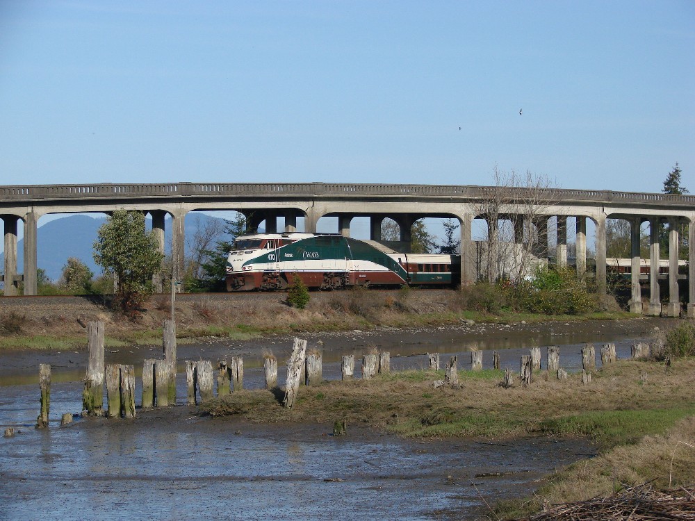 Next Stop Mount Vernon,WA with Intermediate Stops ending at Portland OR