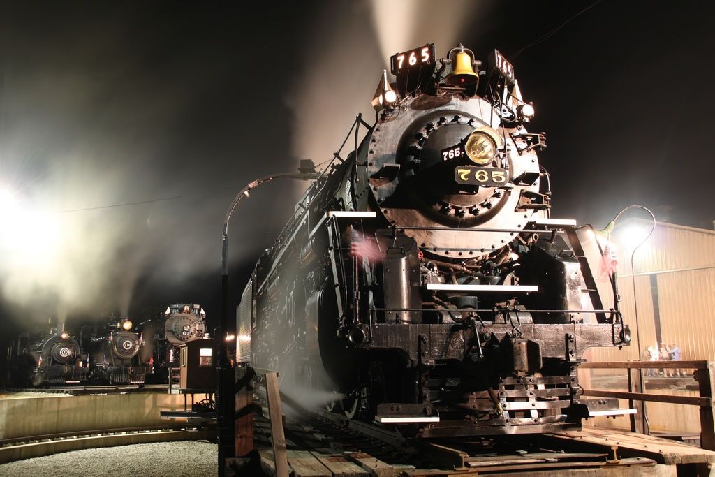 Night Photo Session Train Festival 2009