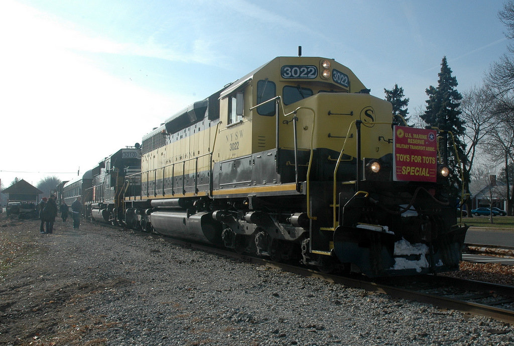 NJ 2010 Toys for Tots Train