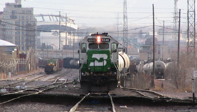 North end BNSF yard  Denver,Co