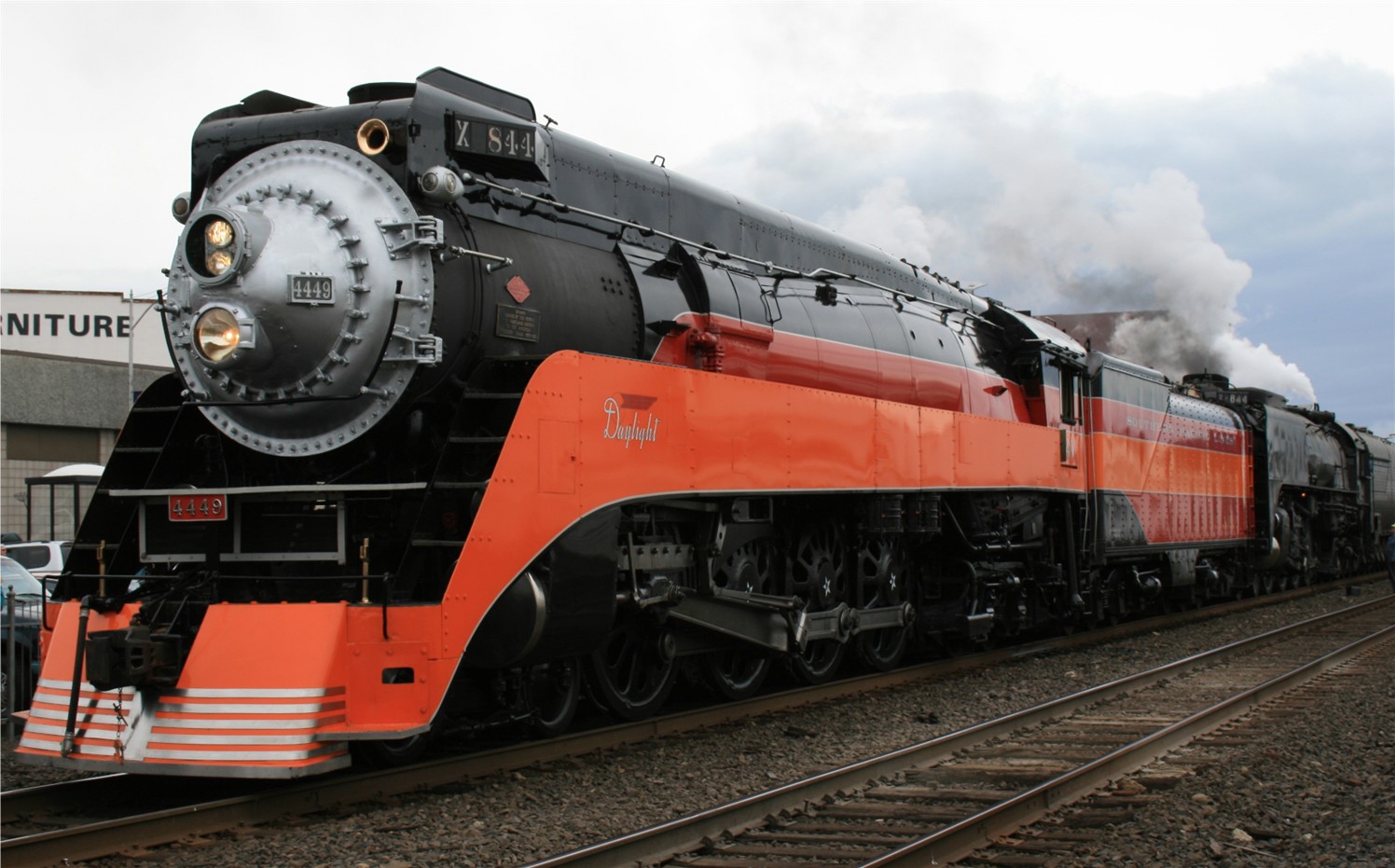 Northbound at Chehalis