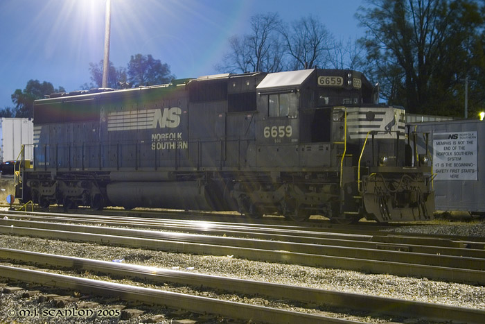 NS 6659- SD60 - M.J. Scanlon