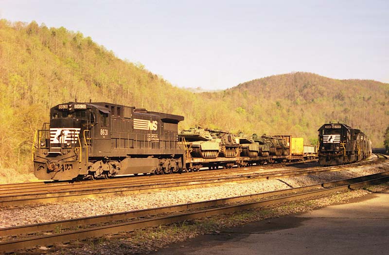 NS'S Tennessee Division Knoxville District Oakdale Line