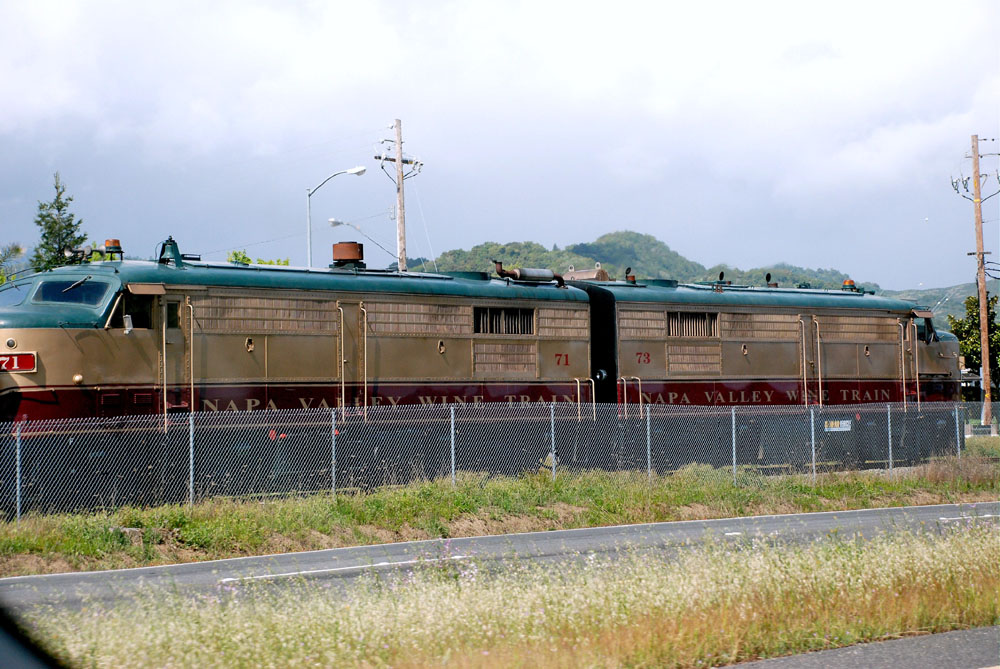 NVWT - Alco FP's pulling the Wine Train