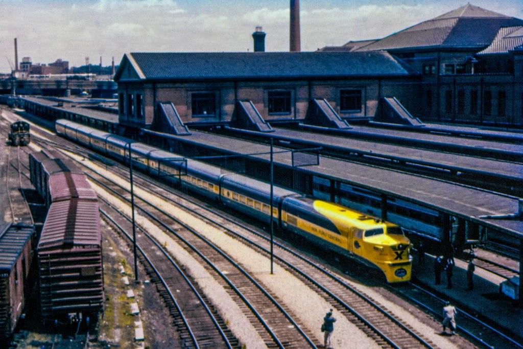 NYC E-Train at Union Station, Columbus, Ohio