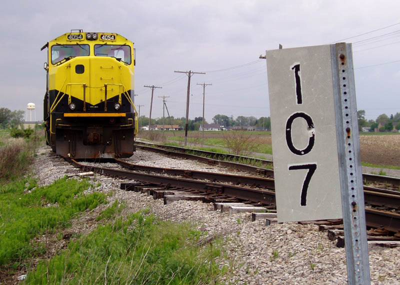 NYSW 4054 at MP 107