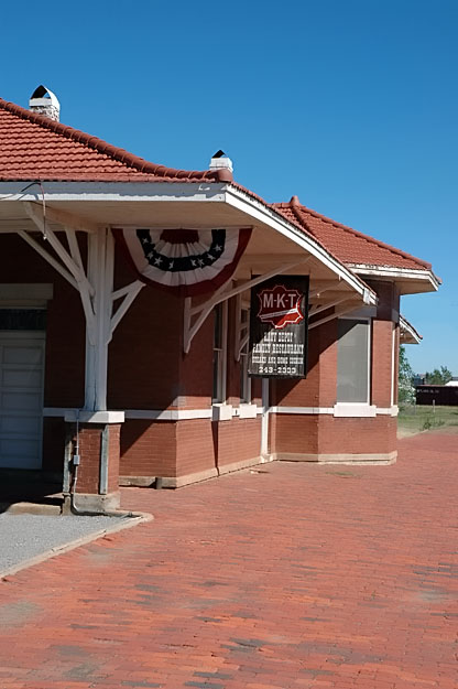 Old MKT Station in Elk City, OK