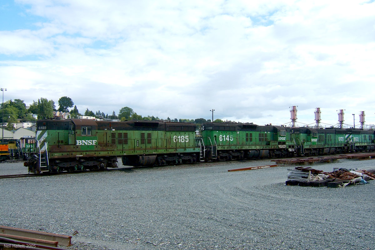 Old SD9's at Interbay