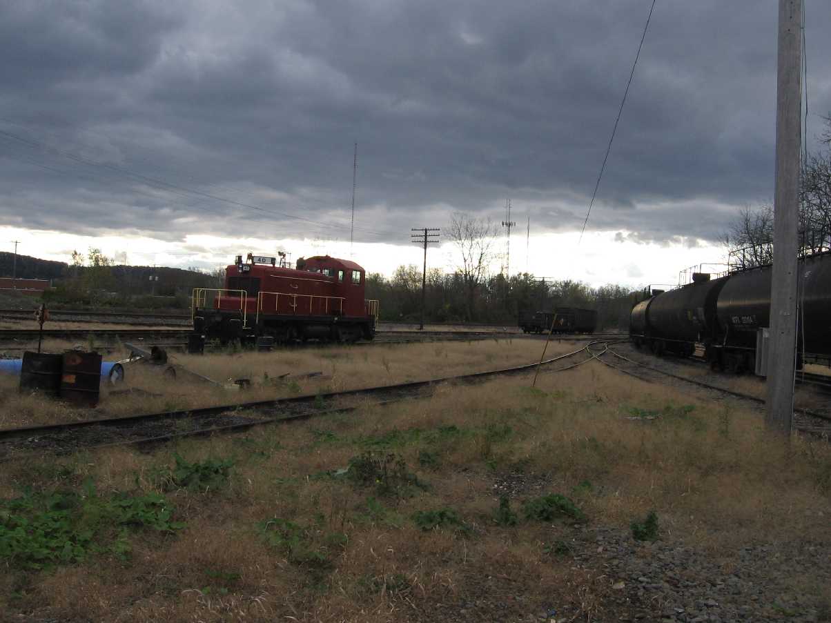 Ominous sky in Owego