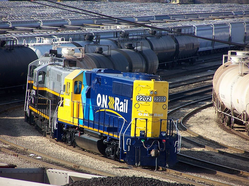 Ontario Northland GP40-2 2202