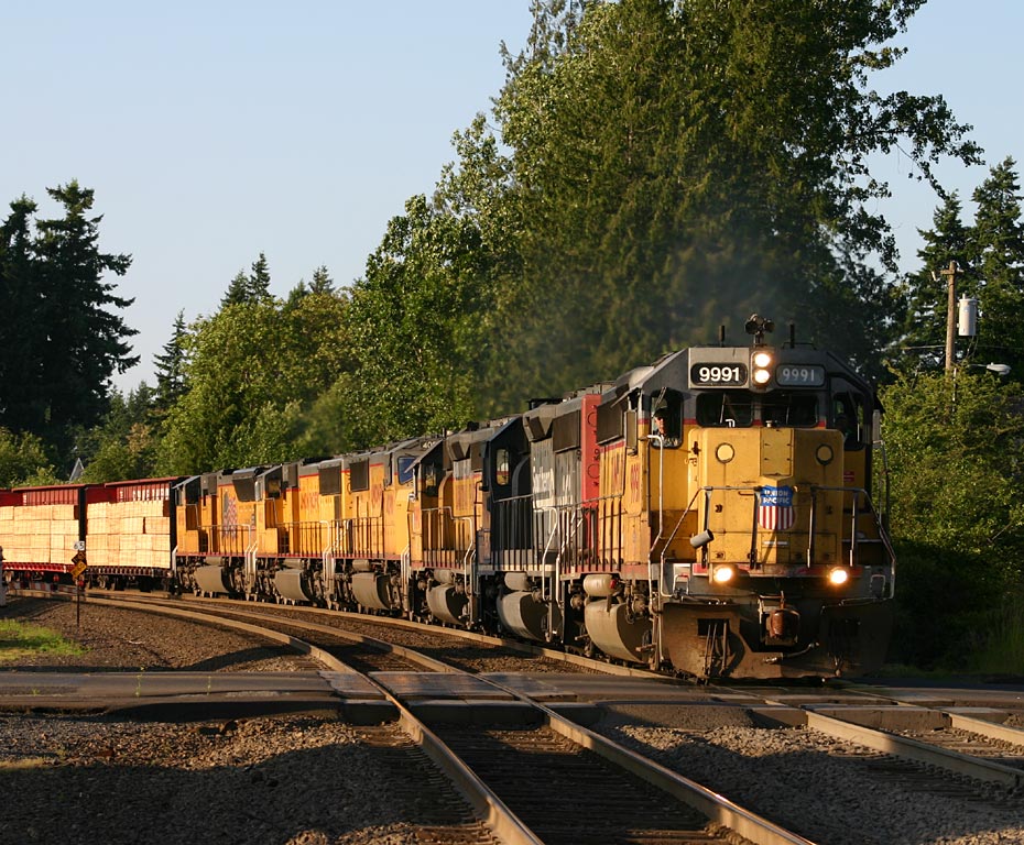 Overpowered Local at Sunset