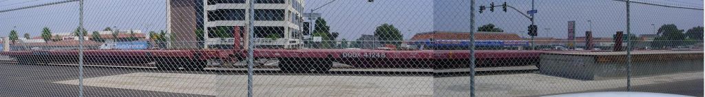 Panorama of 3 DODX cars