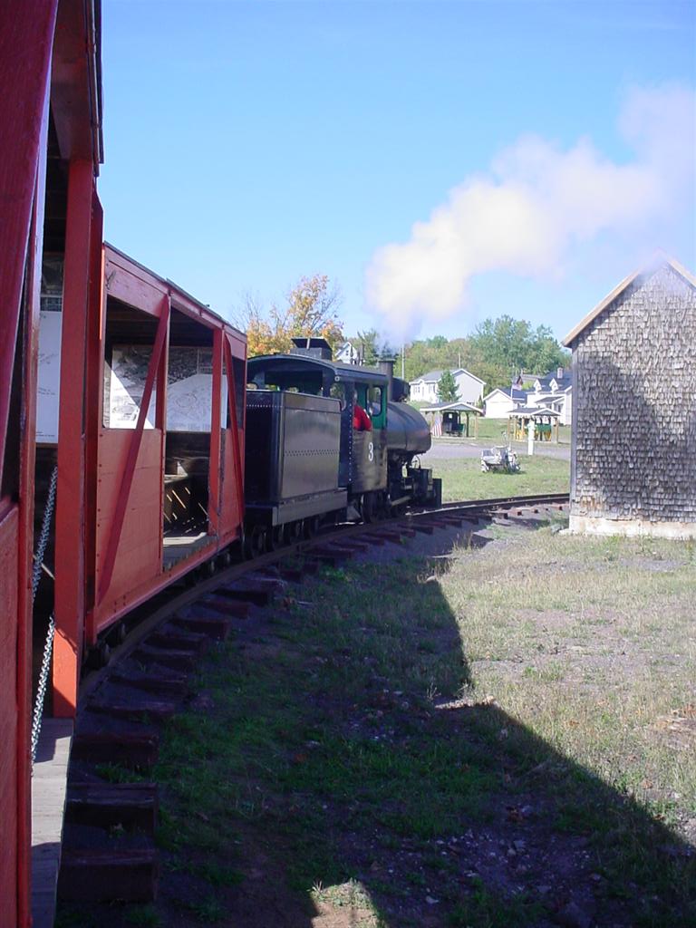 Passing the old shed