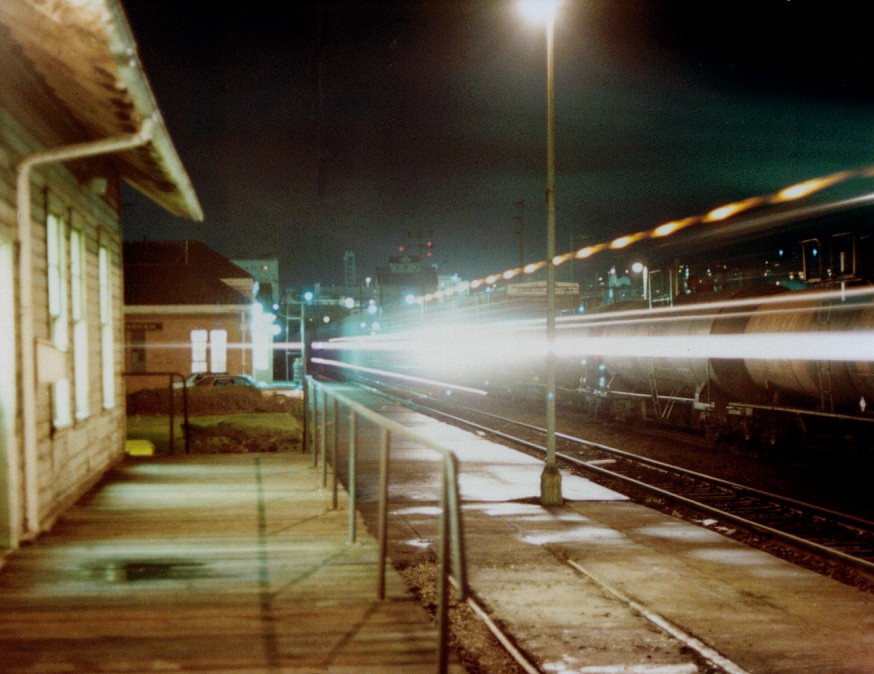 Passing through