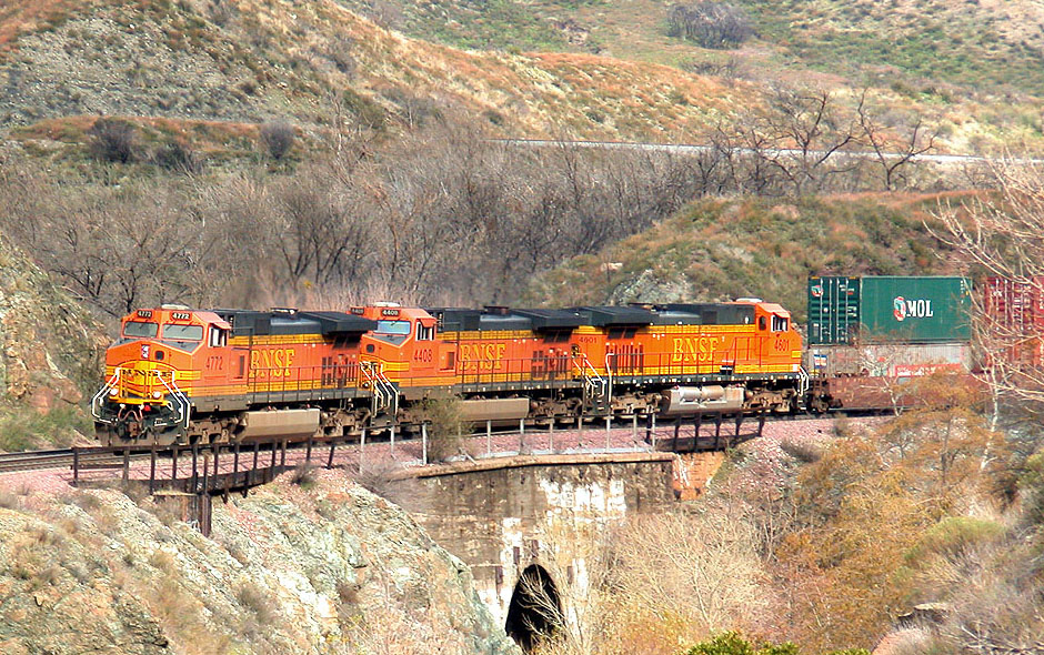Passing thru Blue Cut