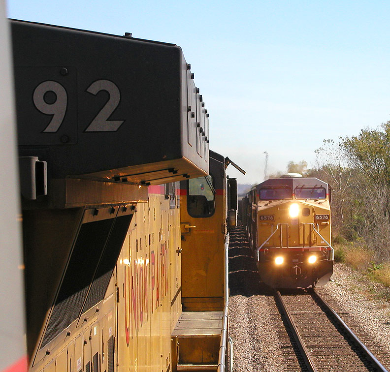 Passing trains with no names