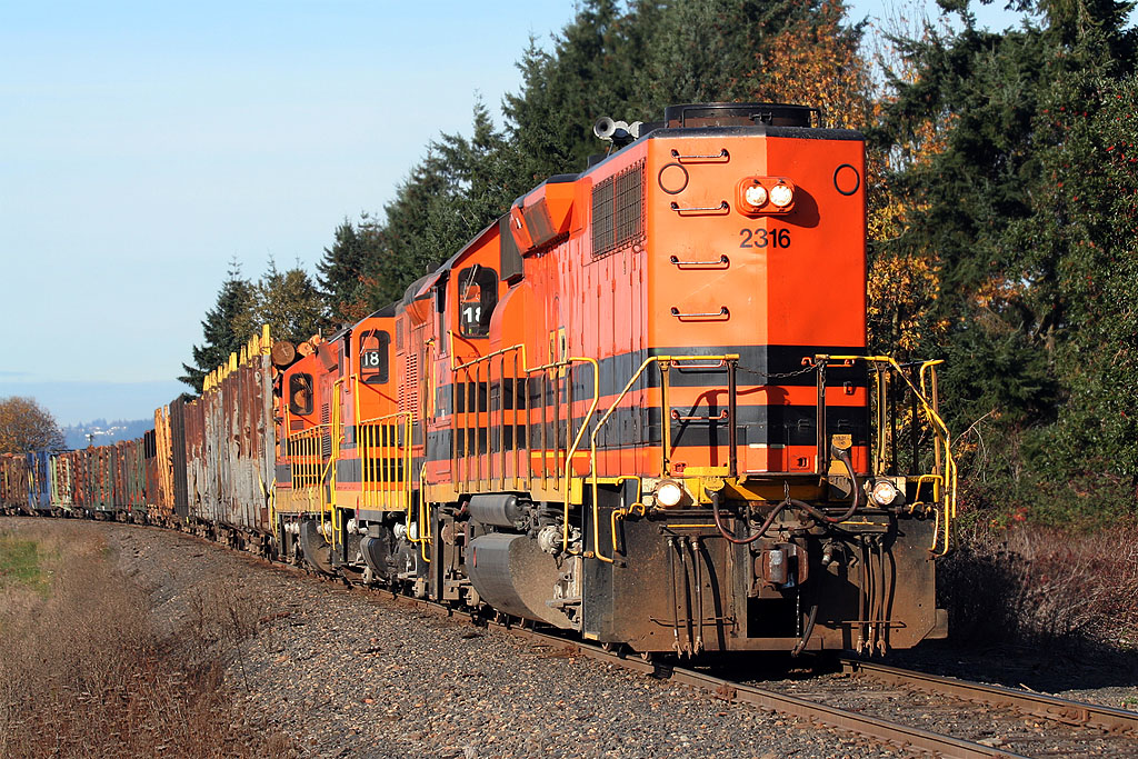 PNWR 2316 Long Hood First