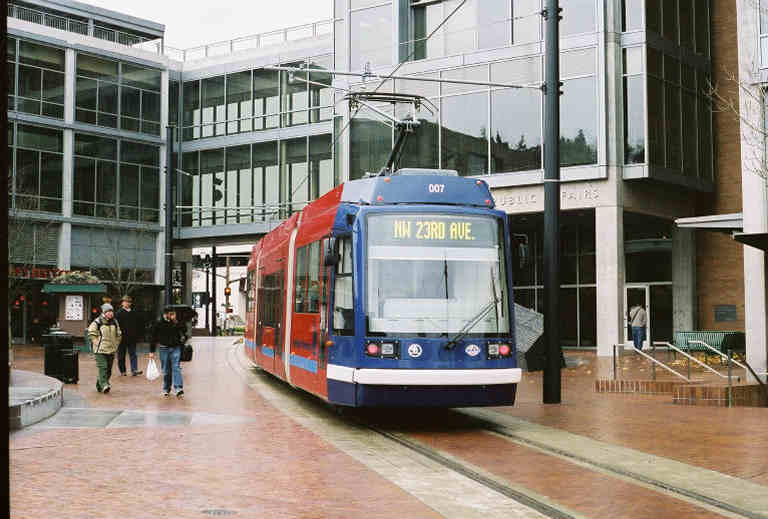 Portland Streetcar at PSU