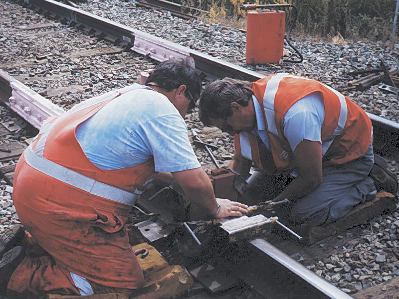 "Preparing the Rail"