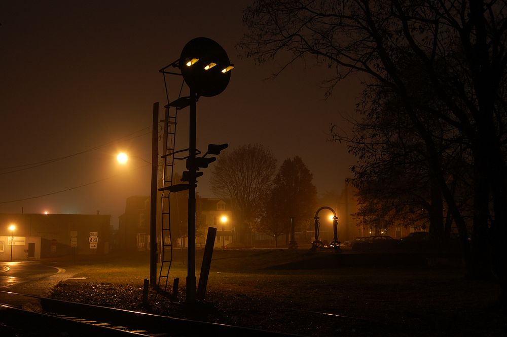 PRR at night..