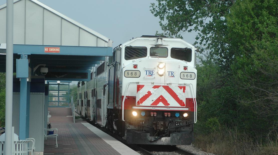 Pulling into the station