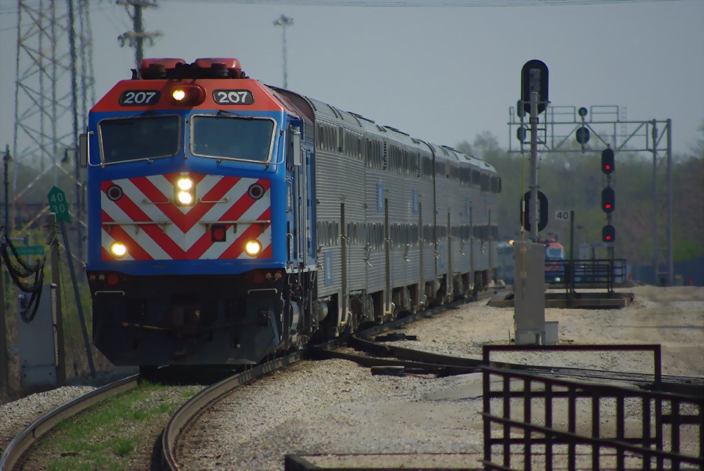 PULLING INTO THE STATION