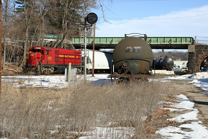PVRR working the yard