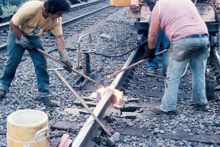 Rail weld