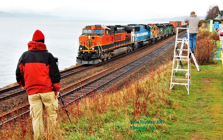 Railfans at  Edmonds
