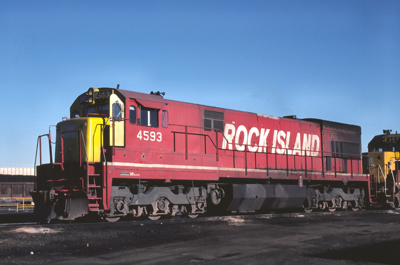RI 4593 at North Yard