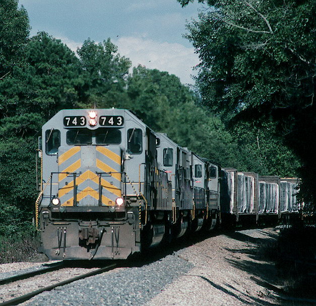 Rolling downhill at Howard, Ark