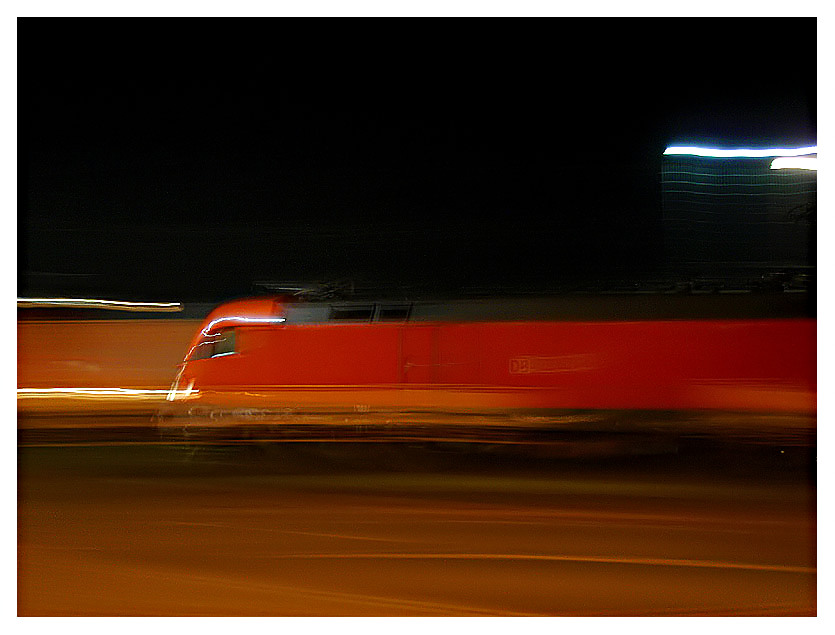 Rolling through the night