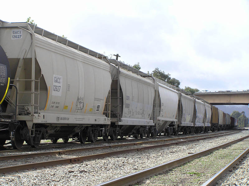 Row of Hoppers